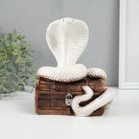 New Year's figure "Cobra on the chest" 20 x17 x 12 cm.-5