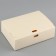 Gift folding box, packaging, "beige", 16.5 x 12.5 x 5 cm, without tape