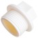 Politek plug, polypropylene, d = 32 mm x 1 ", threaded