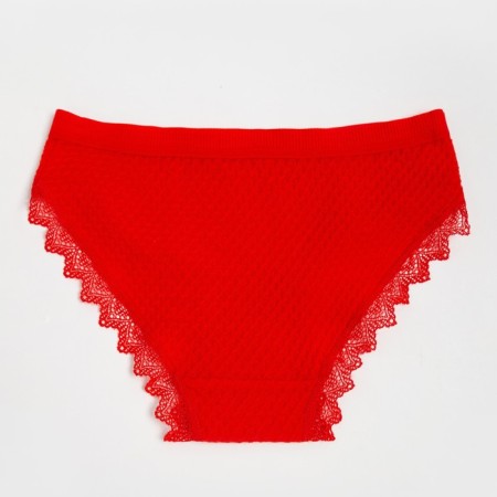 Cowards of women's slips collorista, red color, size 42-44-2