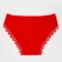Cowards of women's slips collorista, red color, size 42-44