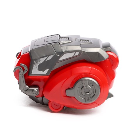 Tyrannosavr robot-dinosaurus, transforms into an egg, red color-5