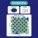 Board game 2 in 1 "checkers" and "backgammon"