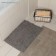 House rug "Books long", 40 × 60 cm, gray color