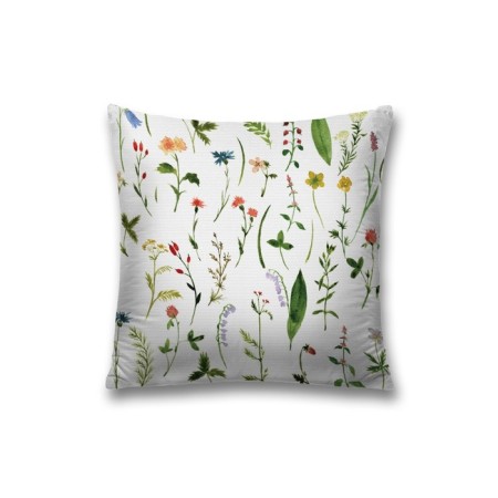 Pillowess decorative "Rare flowers", on a zipper, size 45x45 cm