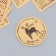 Stickers for Retro creativity set 46 pcs 4.4x4.4x1.1 cm