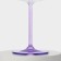 A set of glass glasses for the wine Rainbow Fresh, 600 ml, decor, 6 pcs