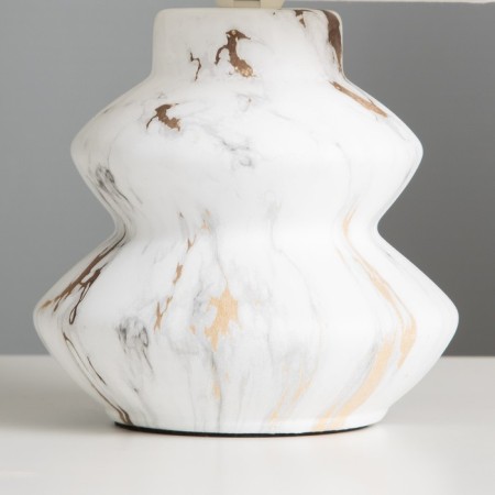 GRUBEL LAMBLE E14 40W is white, gold 28x15x15 cm-2