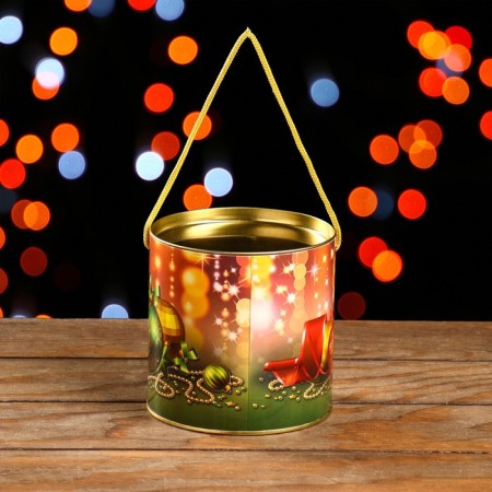 Gift box, New Year's toys tube 120 x 120 mm (100 mm intracity)-1