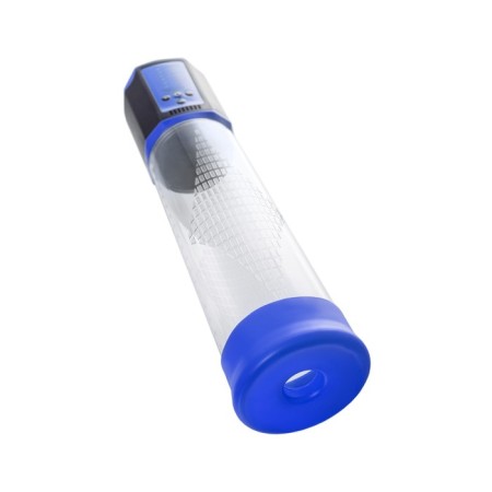 Automatic pump for the penis Sexus Men Expert Ragnar, ABS plastic, blue, 29 cm-2