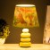 Board lamp "Dinosaurs" E14 15W green 20x20x30 cm Risalux