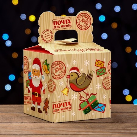 Gift box "New Year's Enterprise", 10.8 x 10.8 x 10.8 cm-1