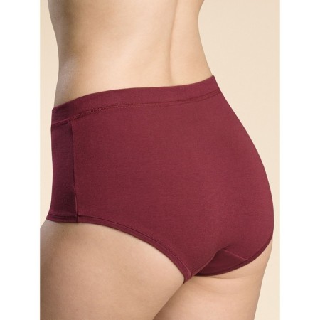 Female cowards, size 54, burgundy color-1