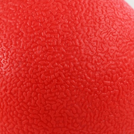 Toy "whole -lit ball" large, 7 cm, rubber, red-1