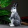 Piggy bank "Hare" average 13x16x34cm