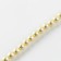 Glass beads, set 78 pcs., Size 1 pc. - 10 mm, color white gold
