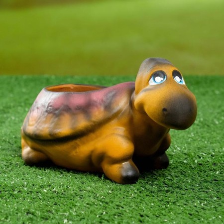 Figure Kashpo "Turtle", 11x 21cm, mix