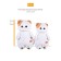Soft toy "Lee in a sea dress and knitted beret", 24 cm