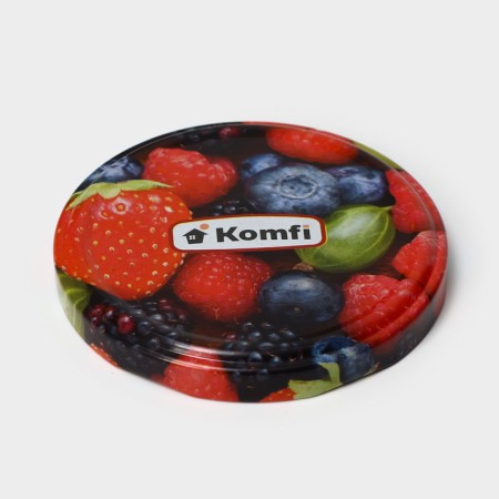 Komfi canning “Berries and fruits”, TO-82 mm, metal, varnish, packaging 20 pcs-3
