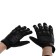 Motorcycle gloves with protective inserts, size L