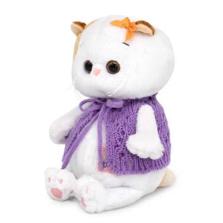 Soft toy "Lee Baby in a knitted vest", 20 cm-1