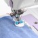Law for sewing machines, for sewing buttons, 2.3 × 1.5 × 1 cm