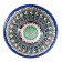 Rishtan ceramics "flowers" 15 cm, small, blue