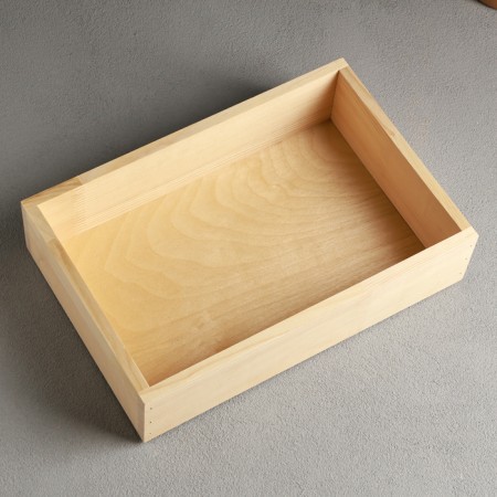 Wooden pots 30 × 20 × 7.5 cm elegan-2