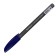 Ballic pen 1.0 mm, Triangle Silver, blue ink, three -sided