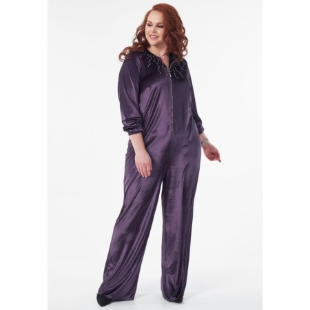 Combineson female, size 52, purple color