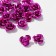 Busina "rose", set of 30 pcs., 8 mm, bright pink color
