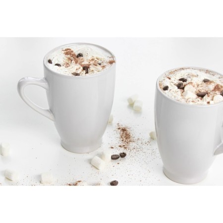 Coramic deed COFFEE BREAK, 300 ml, white color-4