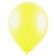 Latex ball 12 ", pastel, set 100 pcs., Yellow color