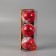 Set of balls plastic D-8 cm, 3 pcs "Shane" red
