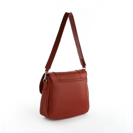 Bag-mixer on a valve, a long belt, burgundy color-3