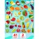 Magnetic gaming set "Fruit-vegetable", 41 element