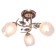Lamp Ceiling Economy Service 1425YX/3FGD WT, 3x40W, E27, 26x49x49 cm, Golden color