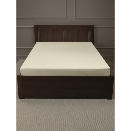 AMORE Mio elastic sheet, size 200x200x20 cm, milk color