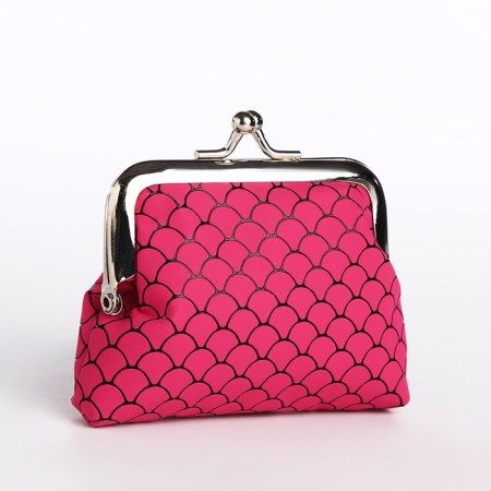 Wallet on the farmar, raspberry color-1