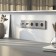 Grounding socket and curtains (silver matte) W1171165