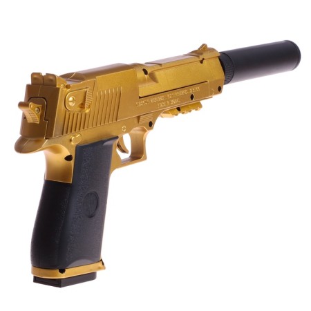 Digl gun with soft bullets and flying sleeves, children-2