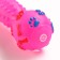 Brying toy "dumbbells with paws" for dogs, 13 cm, pink