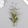 Artificial plant for creativity "Flowers with sharp leaves" set of 6 pcs Lilac 11.5 cm 1024849