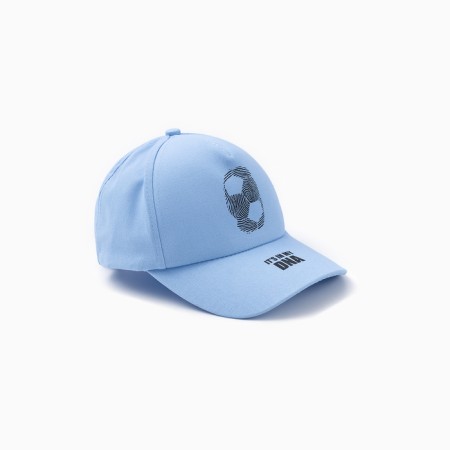 Baseball cap for a boy, blue color, size 52-54