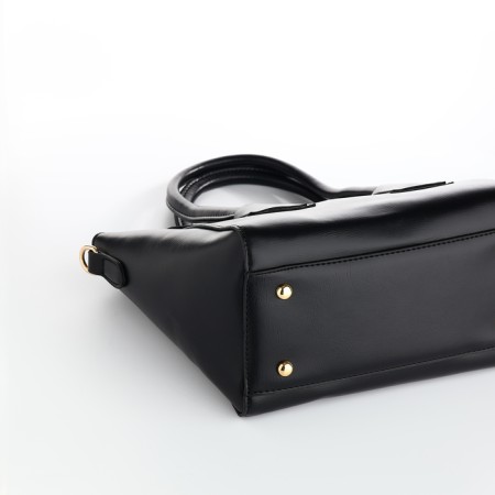 Women's bag with lightning, black color-7