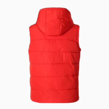 Warm vest of men's, the color is red, size 52-10