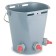 A bucket for raising lambs, foals and calves. with 3 nipples, 8 liters