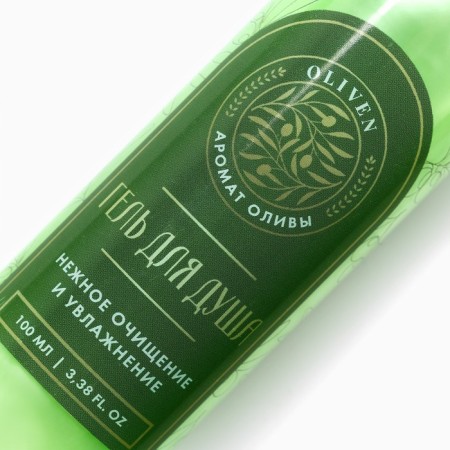 Oliven shower gel, 100 ml, olive aroma, Beauty Fox-3
