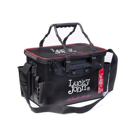 Fishing bag with a holder for rods Lucky John Eva 360x230x250