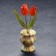 Flower flower "tulip" 3 flowers, small onyx